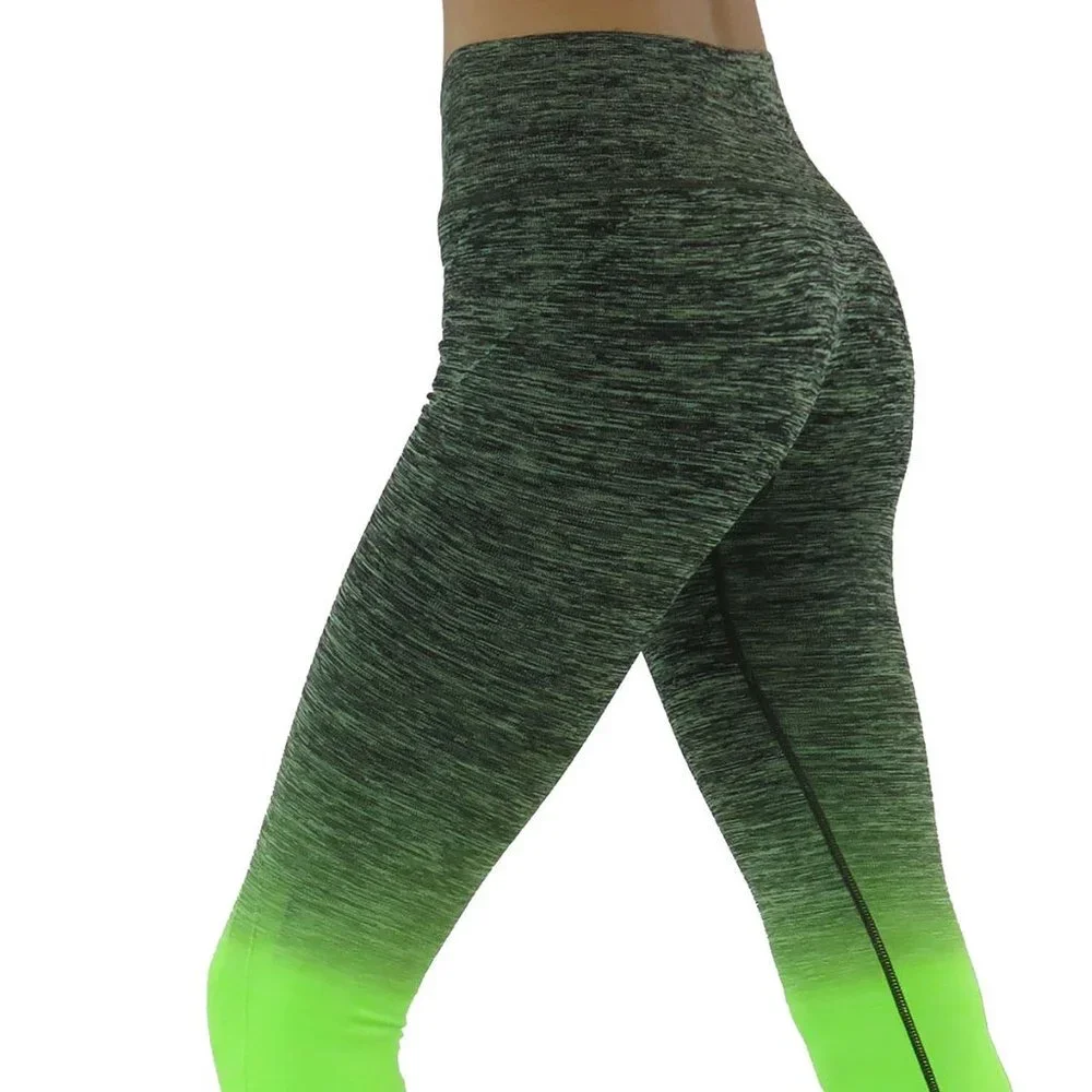 Yoga Dry-Fit Long Leggings Ombre color - Picture 2 of 4